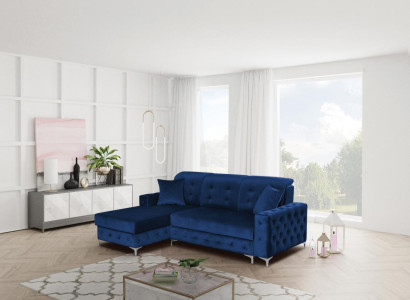 Chesterfield Sleeping Couches Sofa Upholstered Furniture Corner sofa L-shape Sofa Modern